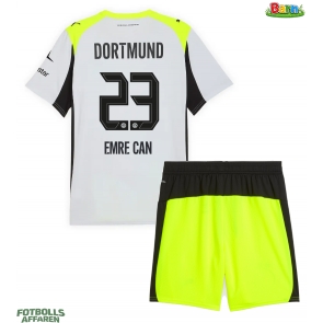 Borussia Dortmund Emre Can #23 Bortaställ Barn 2025-26 Kortärmad (+ Korta byxor)